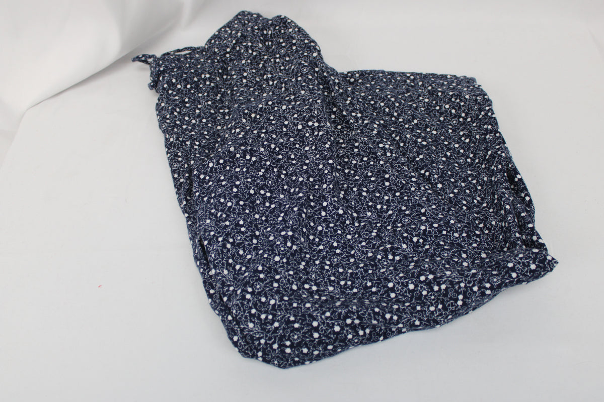 Gap Pajama Pants Navy and White Print, Size L