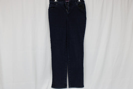 Gloria Vanderbilt Dark Blue Jeans, Size 6