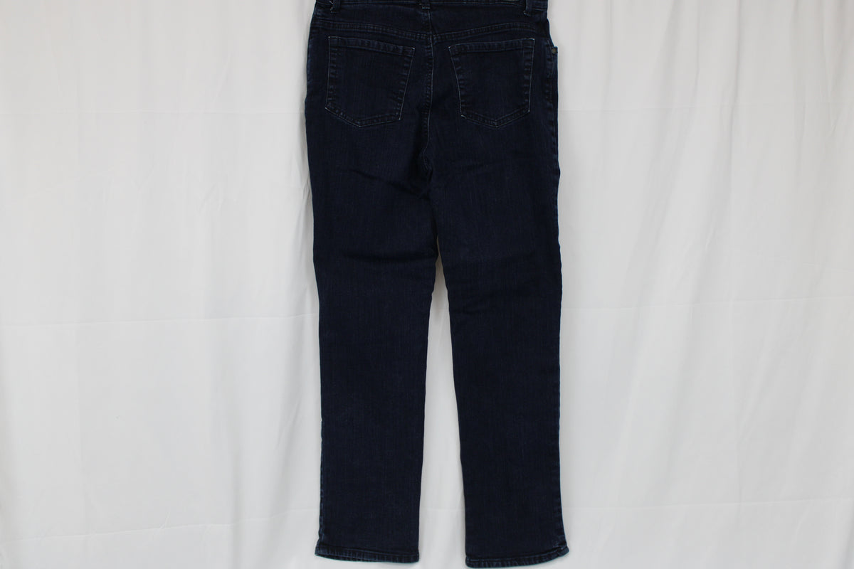 Gloria Vanderbilt Dark Blue Jeans, Size 6