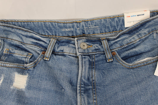 NWT Old Navy O.G. Straight High Rise Secret Smooth Pocket Jeans, Size 10