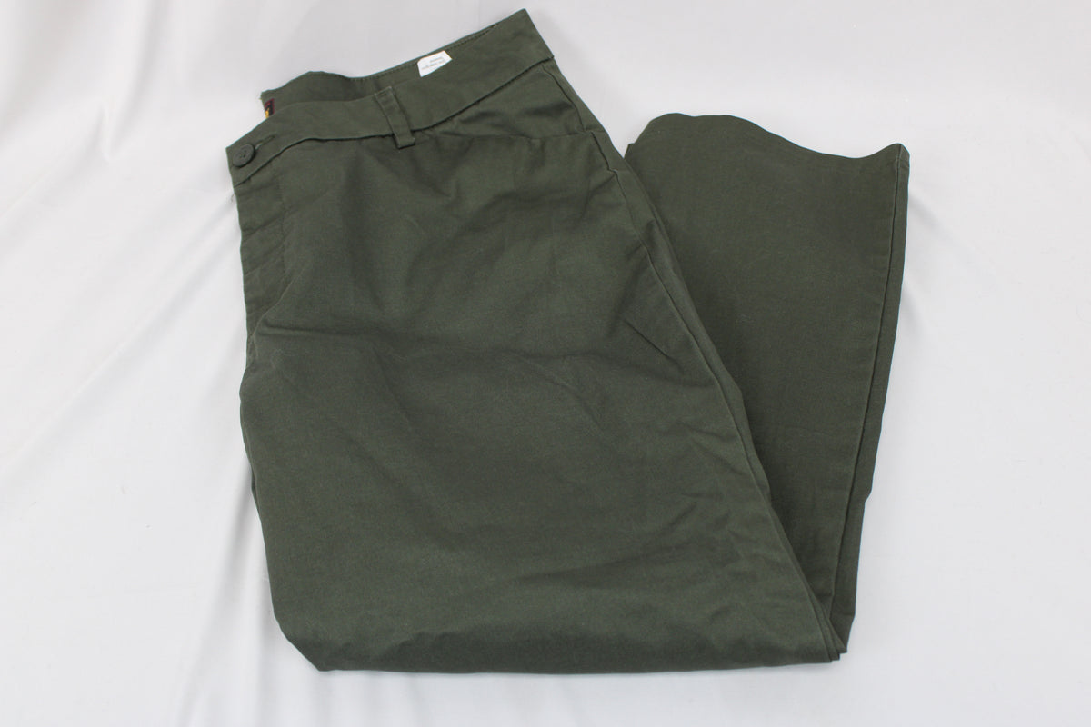 Dark Green Trousers, Size 18 Short