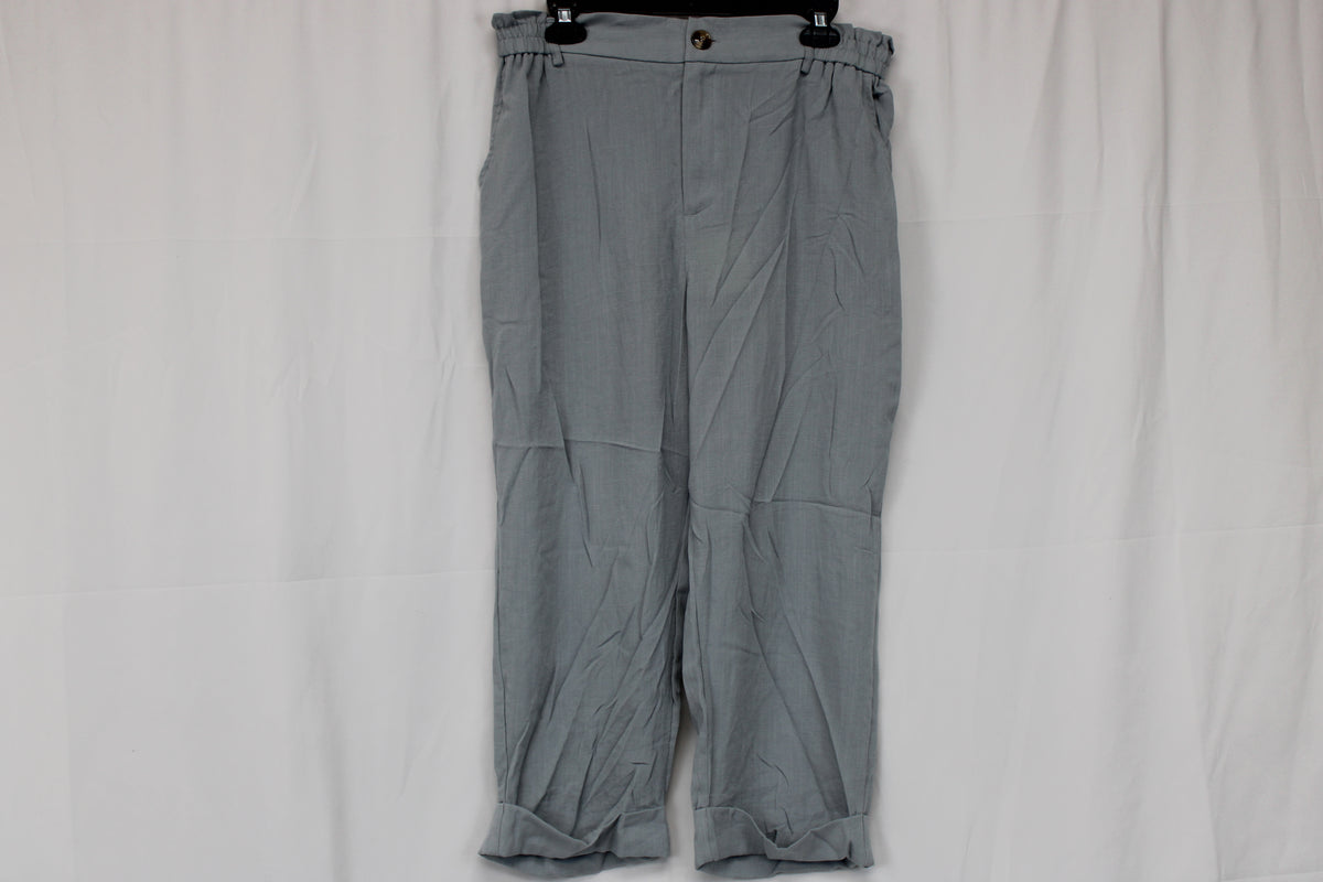 NWT Halara Gray Slacks, Size Large