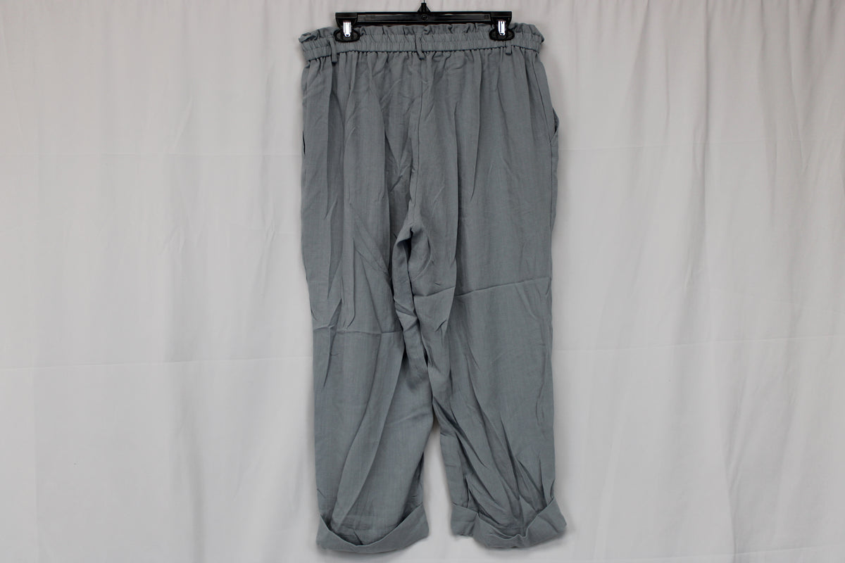 NWT Halara Gray Slacks, Size Large