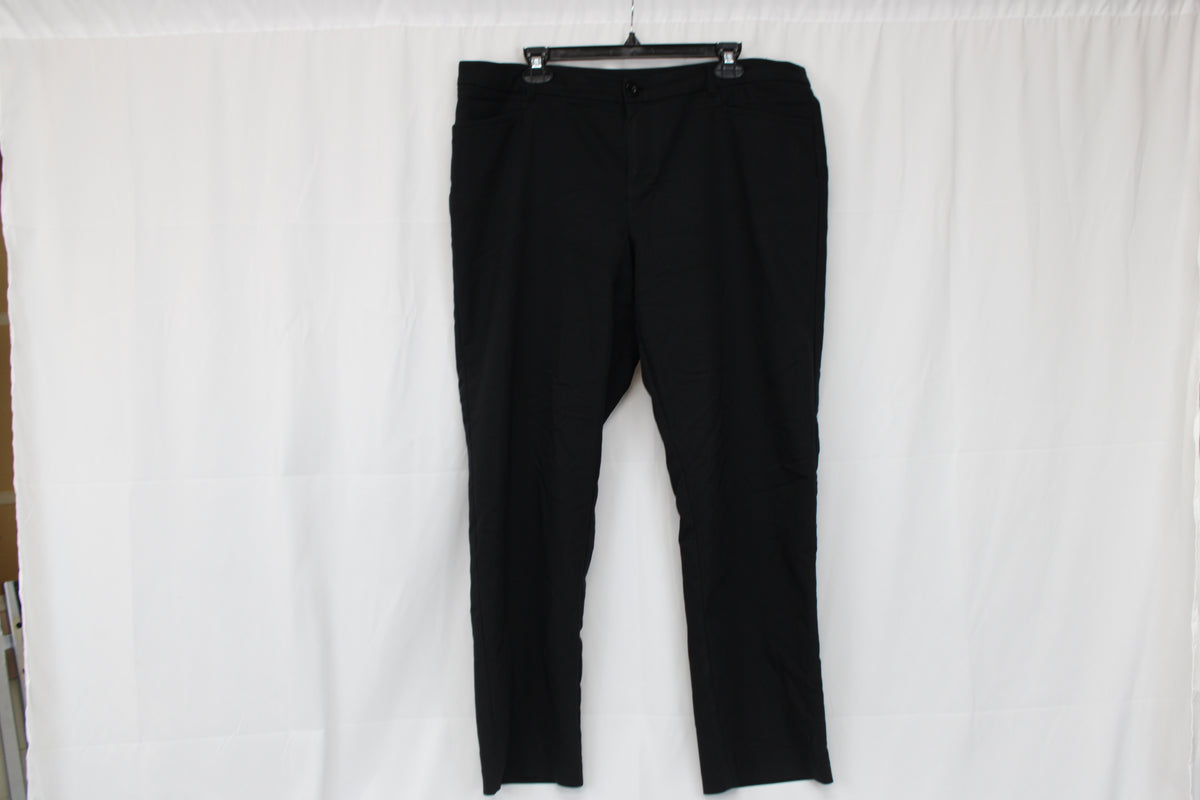 CJ Banks Black Trousers, Size 16W