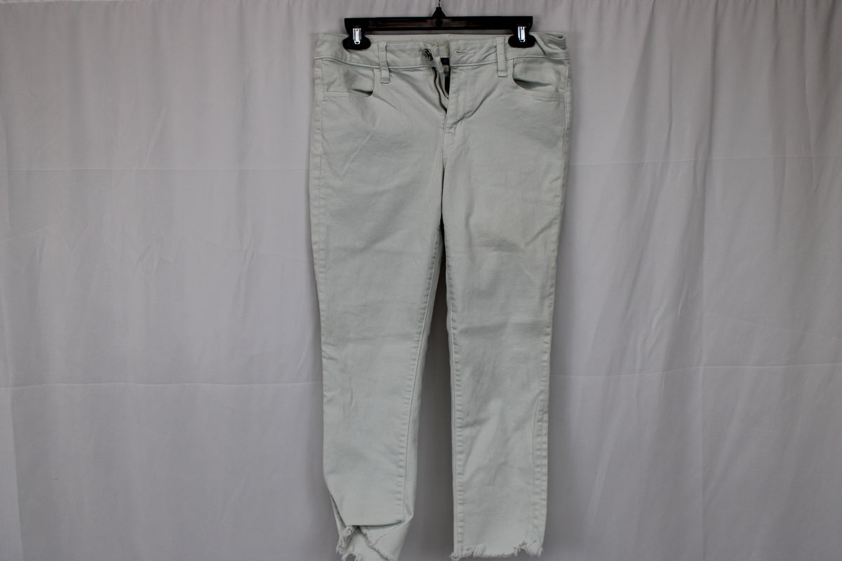 American Eagle Jegging Crop Khaki, Size 10
