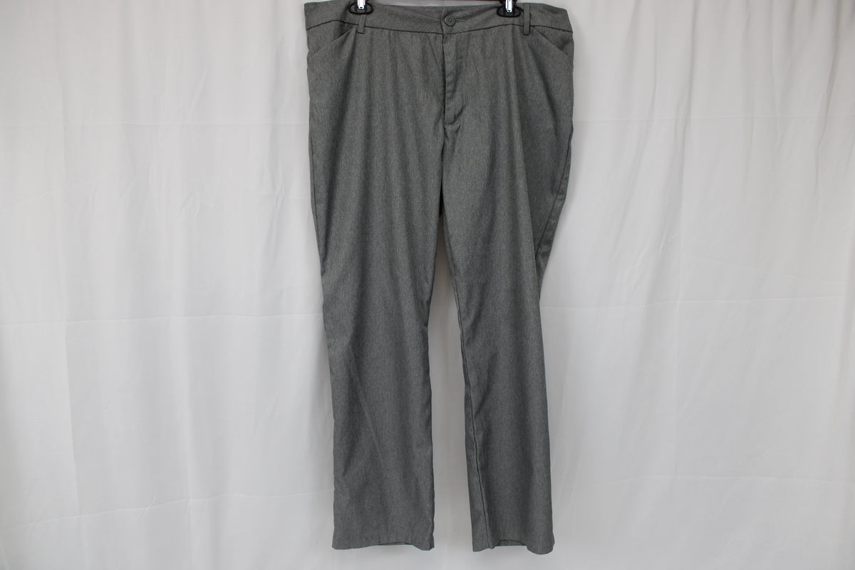 Lee Gray Dress Pants, Size 18 Short
