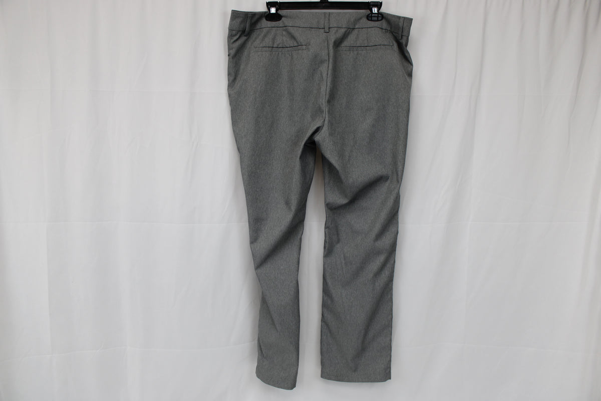 Lee Gray Dress Pants, Size 18 Short