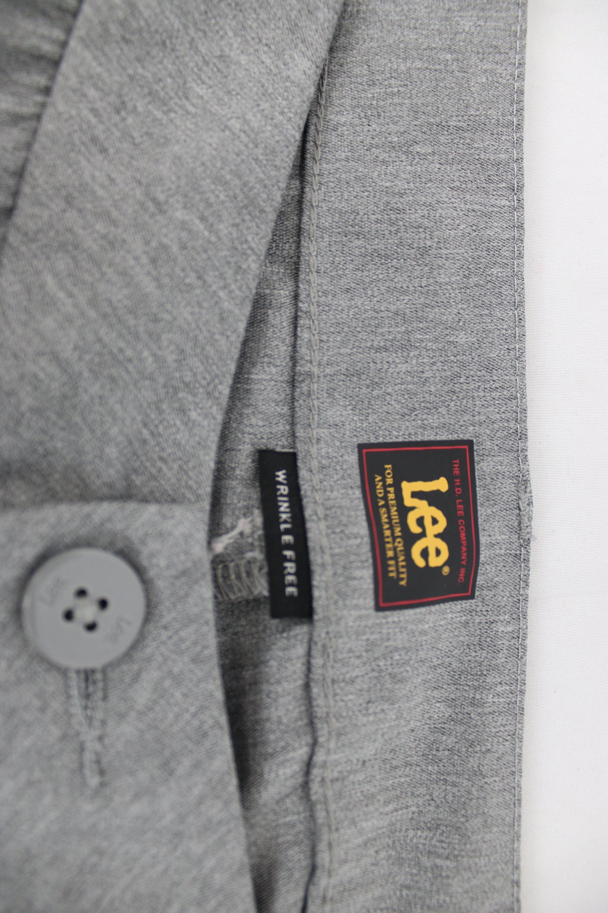 Lee Gray Dress Pants, Size 18 Short