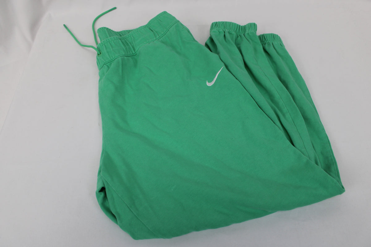 Nike Green Athletic Joggers, Size L