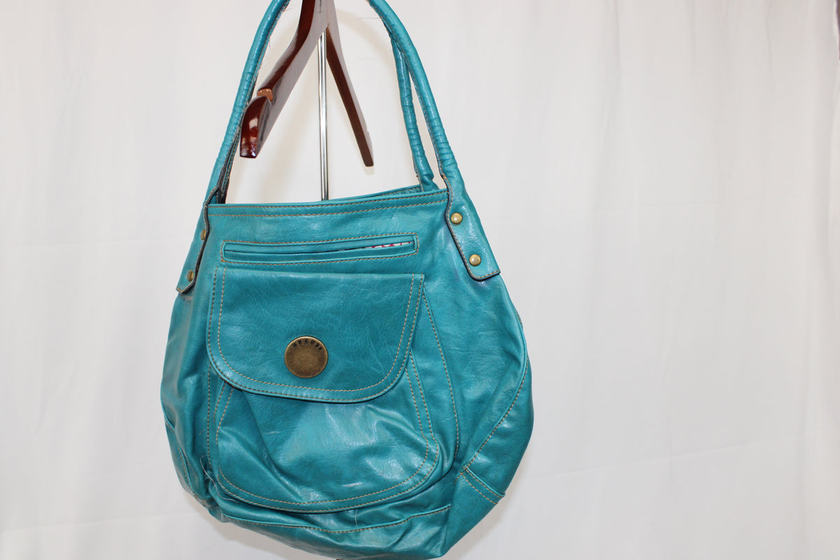 Axcess Turquoise Shoulder Handbag