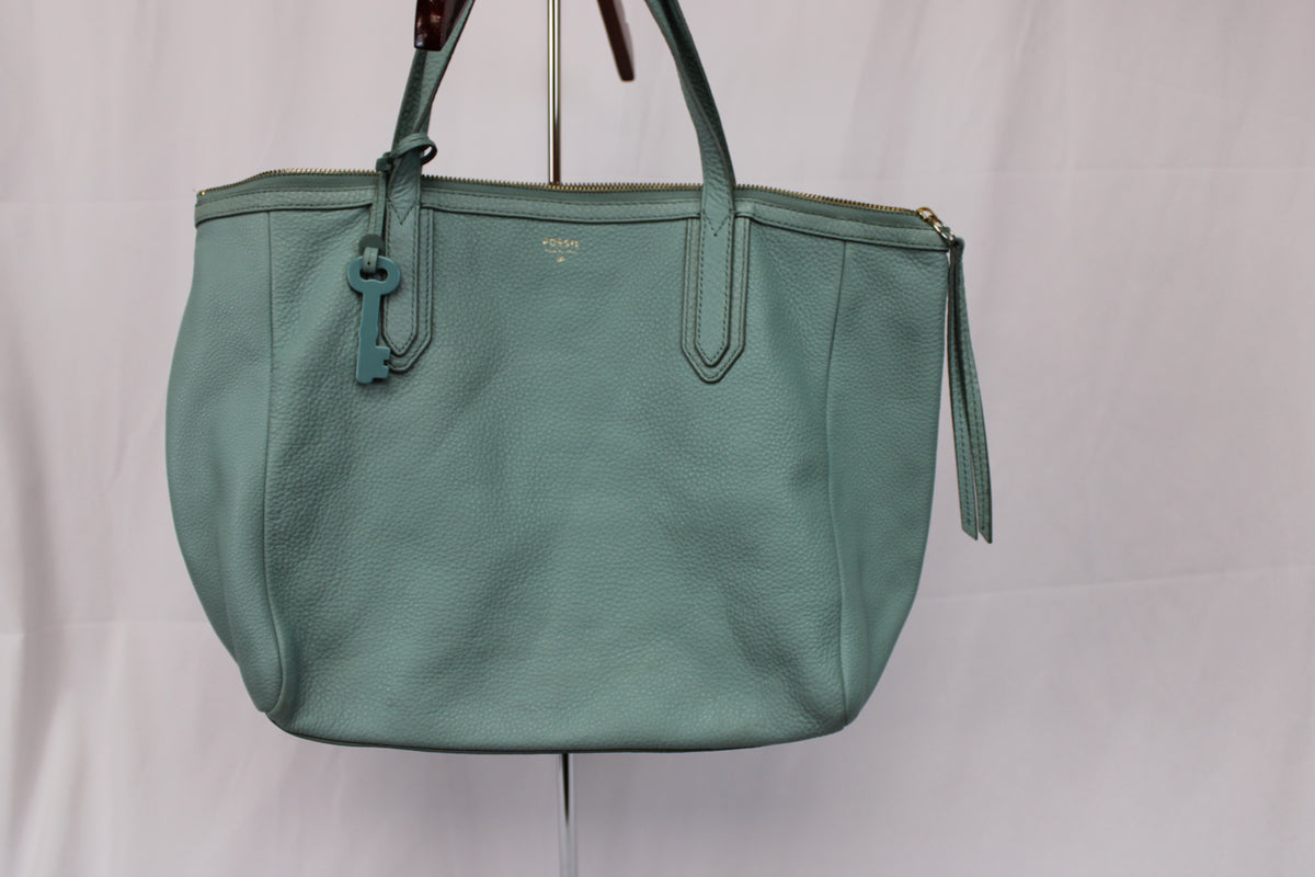 Fossil Green Shoulder Bag