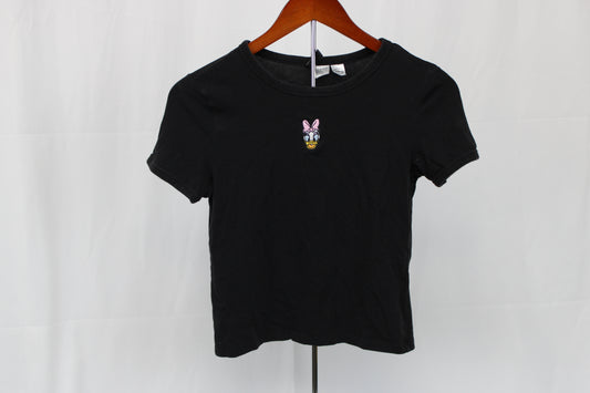 Divided by H&M Disney Crop Daisy Duck Tshirt, Size S