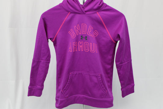 Under Armour Purple Hoodie, Youth Small