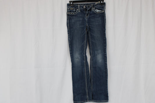 LA Idol Jeans with Pocket Embellishments, Size 12
