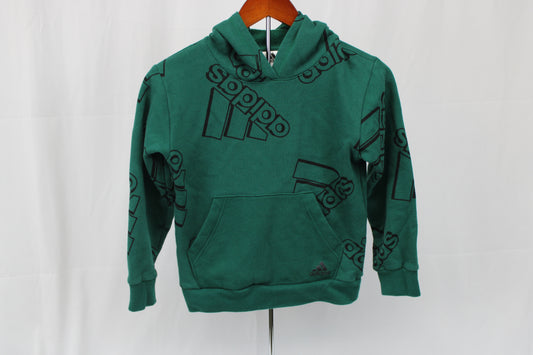 Adidas Green Hoodie with Black Logo, Size S (8)