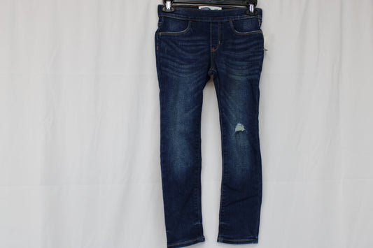 NWT Old Navy Girls Skinny Distressed Jeans, Size M (8)