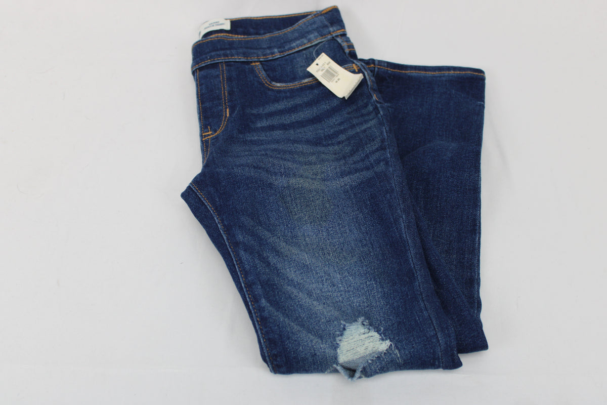 NWT Old Navy Girls Skinny Distressed Jeans, Size M (8)