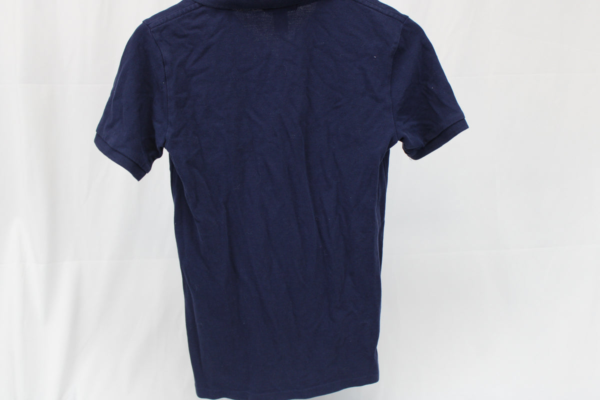 Polo Ralph Lauren Classic Blue Polo, Size M (10-12)