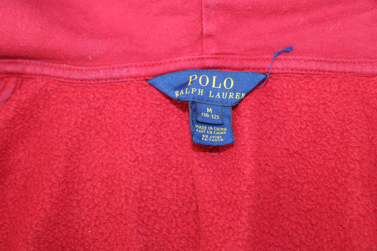 Polo Ralph Lauren Zip Up Hoodie, Size M (10-12)