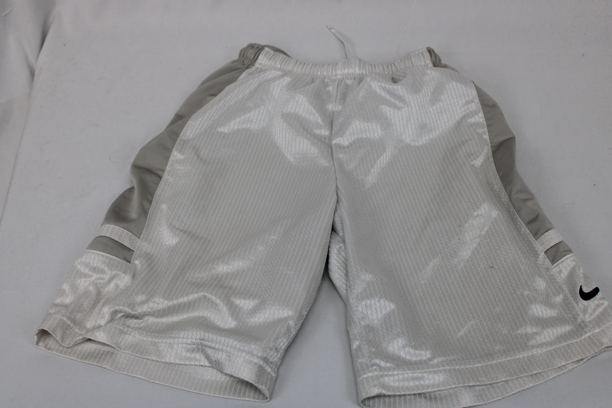 Nike White Athletic Shorts, Size S