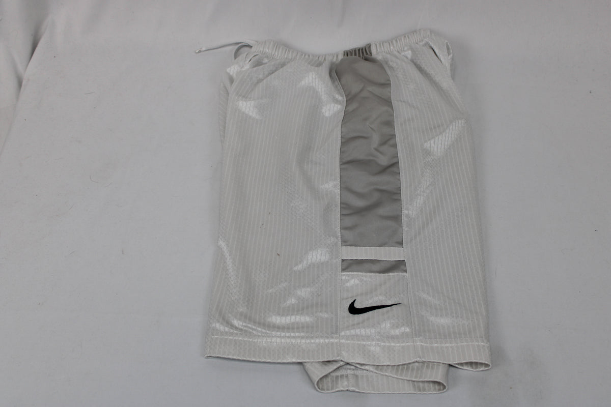 Nike White Athletic Shorts, Size S