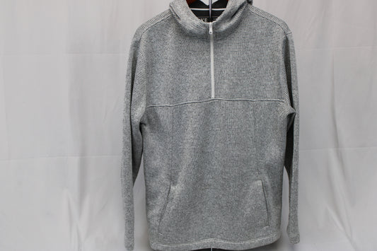 BKE Gray Quarter zip Sweatshirt, Size Large