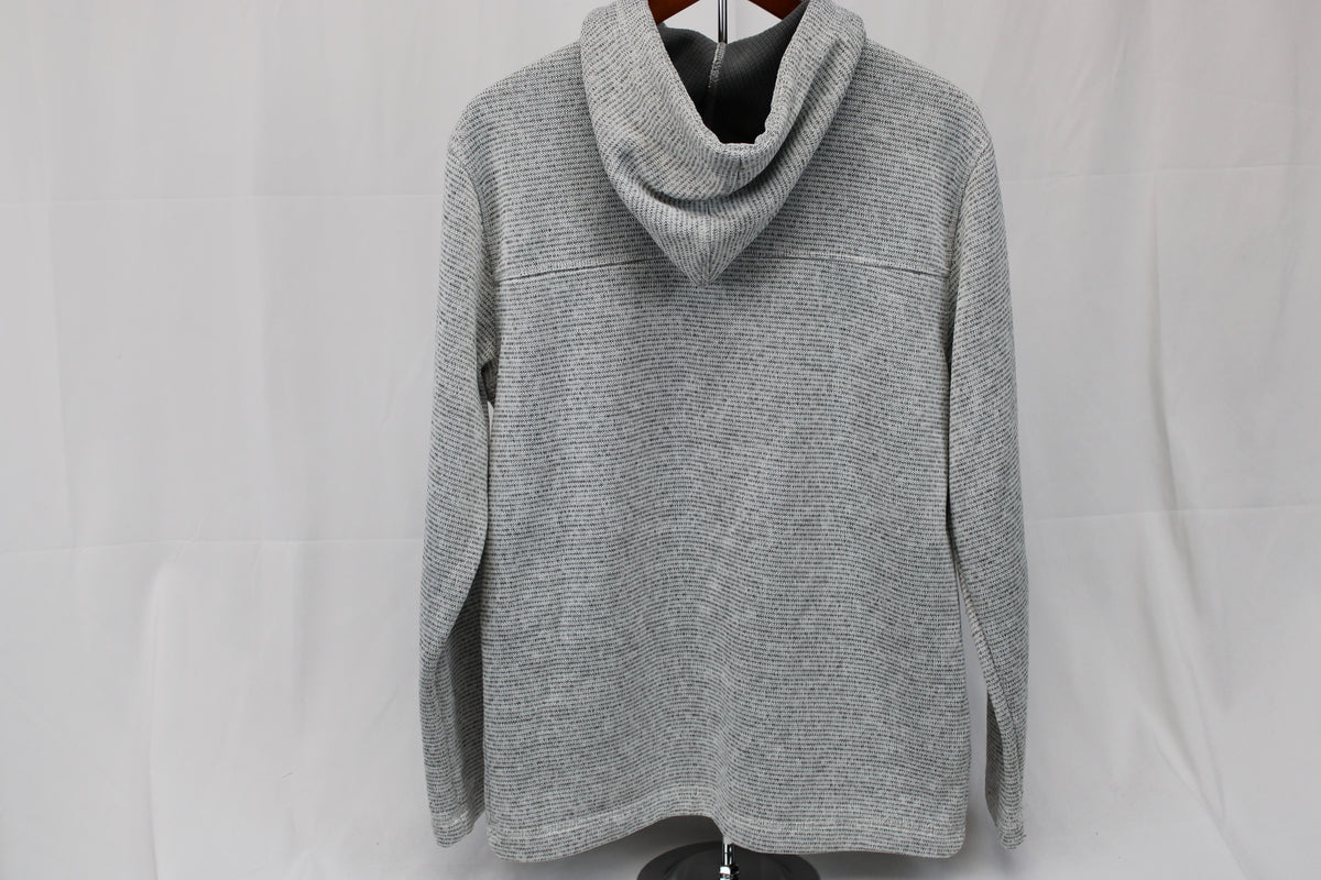 BKE Gray Quarter zip Sweatshirt, Size Large