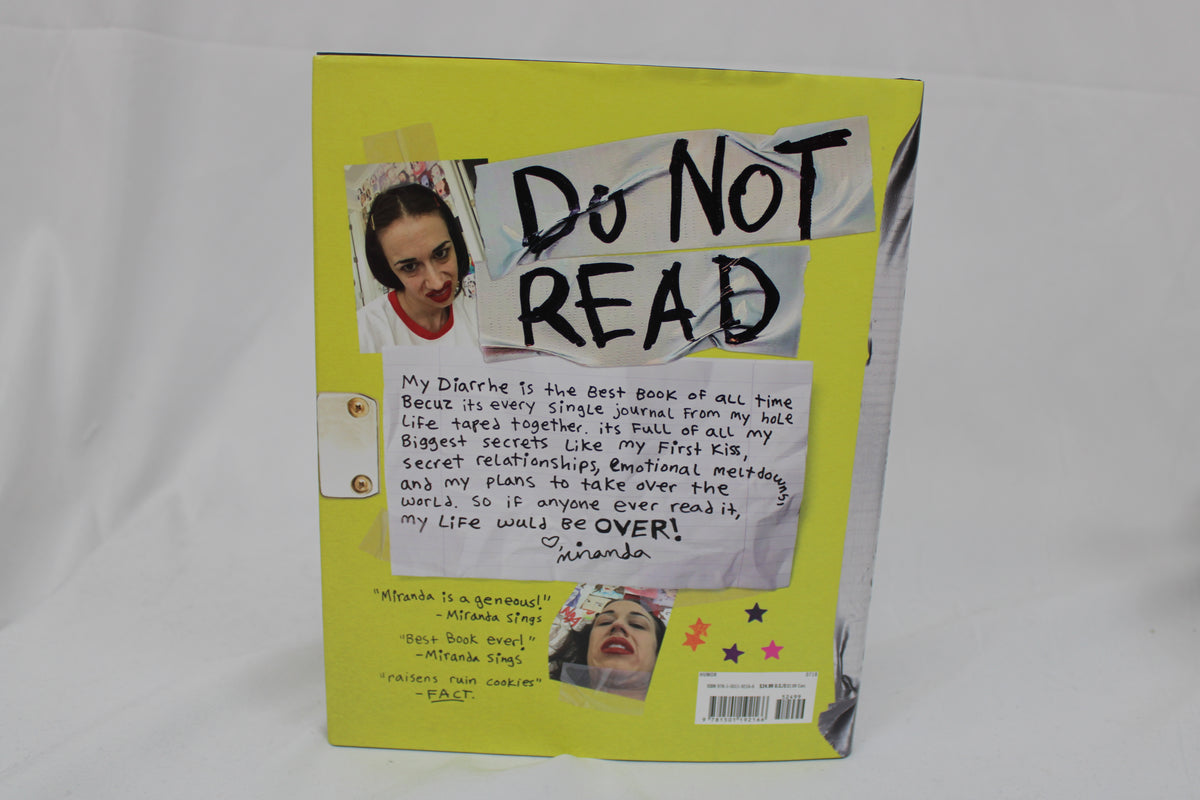 My Diarrhe, hard cover, by Miranda Sings
