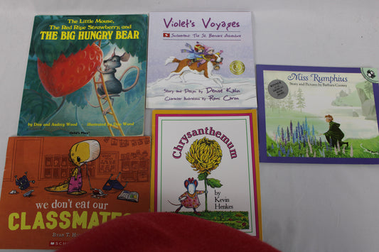 5 Book pre-k paper back bundle