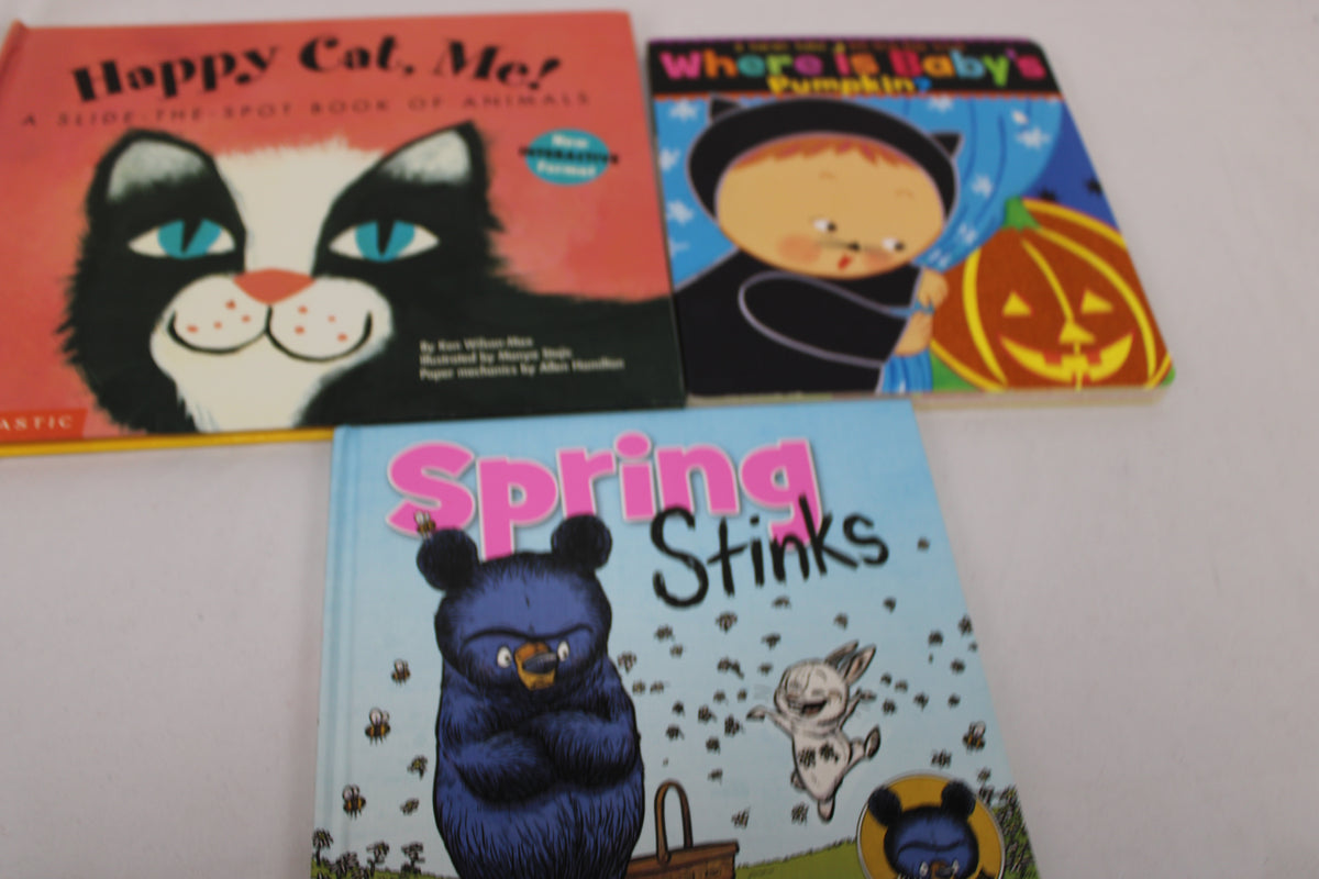 3 book bundle toddler, hard cover