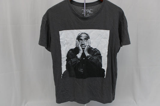 Tupac Shakur cotton short sleeve commemorative t-shirt, Men's M