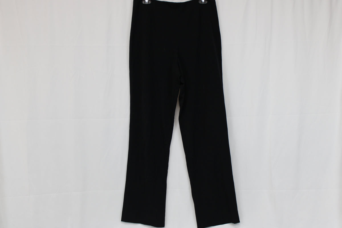 Taylor Brooke polyester straight leg trouser pants, Women's 12
