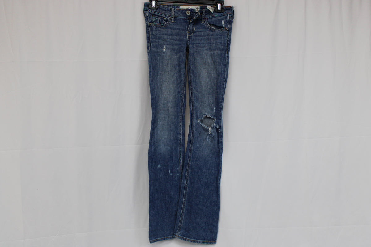 Hollister medium wash boot cut jeans, Women's 0