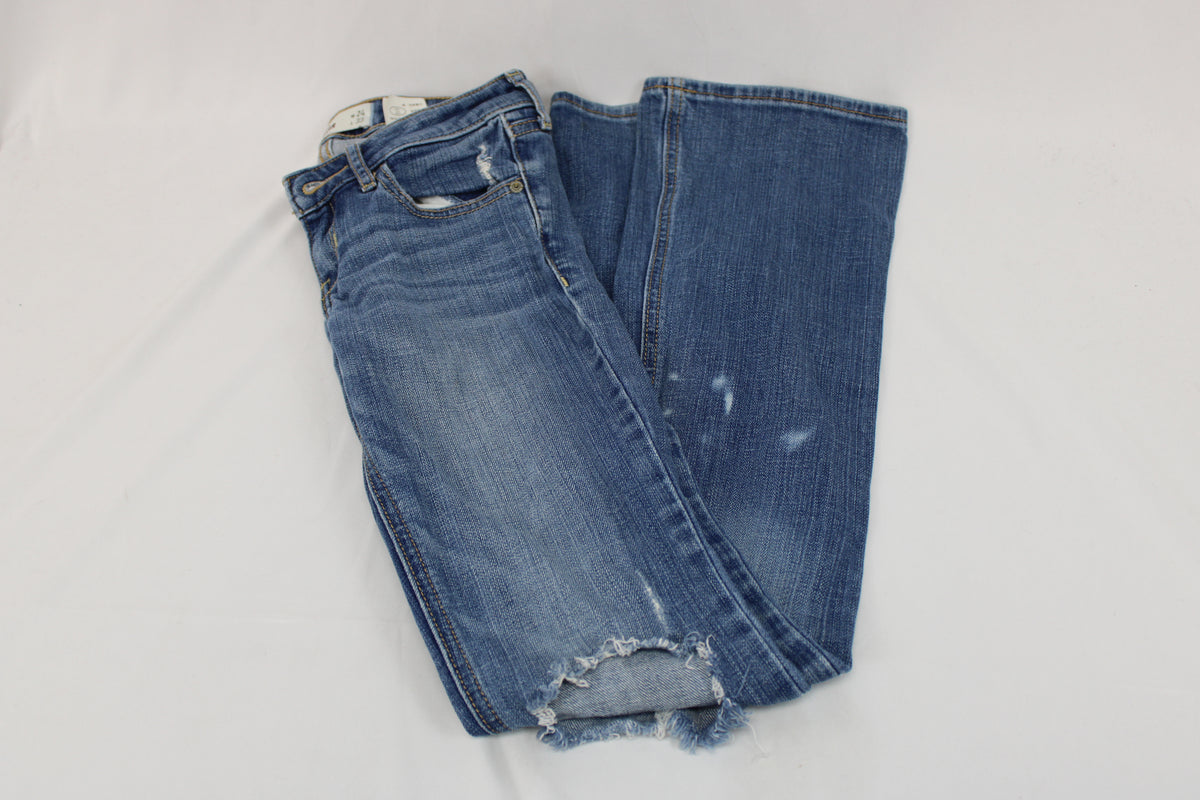 Hollister medium wash boot cut jeans, Women's 0