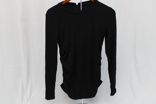 Ficerd ribbed thermal compression blouse, NWT, Women's S