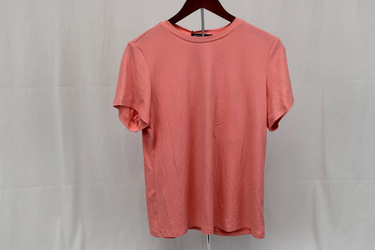 Mika Rose ribbed polyester short sleeve t-shirt, NWT, Women's XL