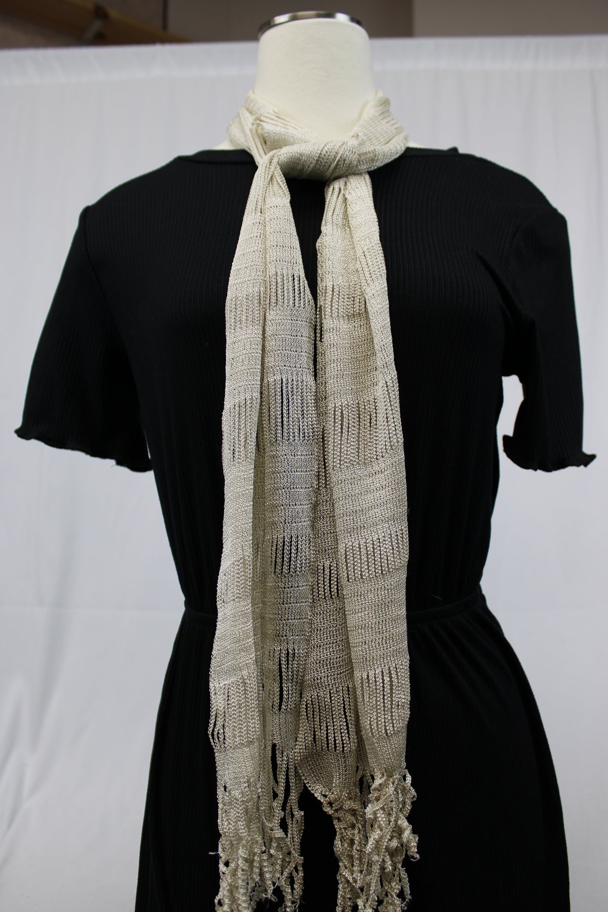 Cream Scarf