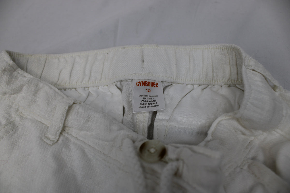Gymboree White Shorts, Size 10