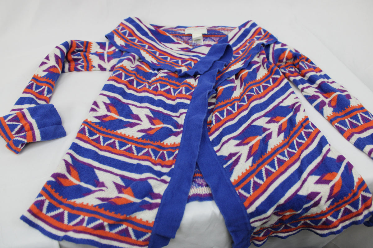 Forever 21 Girls Geometric Design Cardigan, Size S