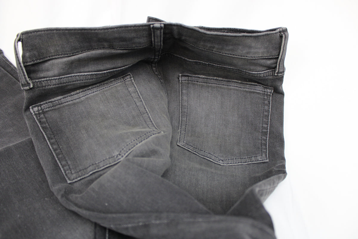 NWT Gap Black Stacked Skinny Jeans, Size 12