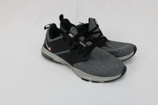 Nike Air Bella TR running shoe, grey/storm pink, Women's 8.5