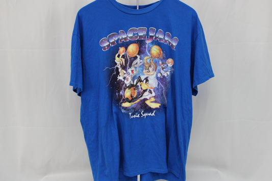 Space Jam Tunesquad graphic t-shirt from the Spacejam original motion picture, Men's XL