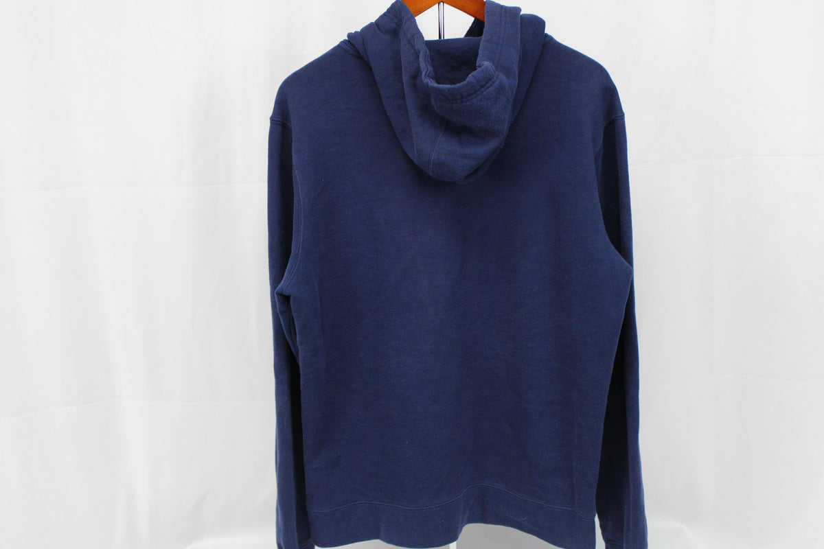 Marmot fleece lined cotton hooded sweatshirt, Men's L