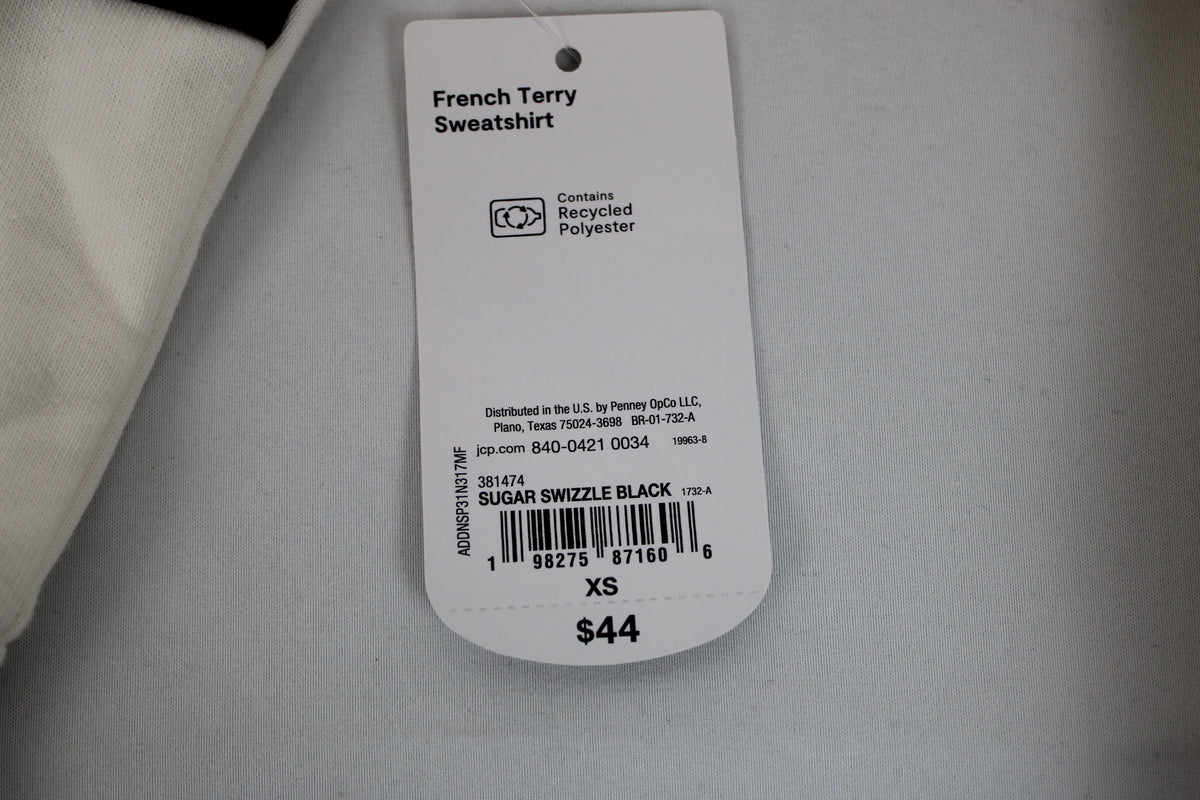 Xersion French terry crewneck sweatshirt, NWT, Women's XS