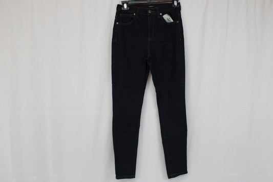 Forever 21 super skinny high waisted jeans, dark wash, Women's 26 (2)