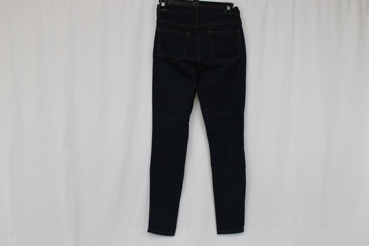 Forever 21 super skinny high waisted jeans, dark wash, Women's 26 (2)