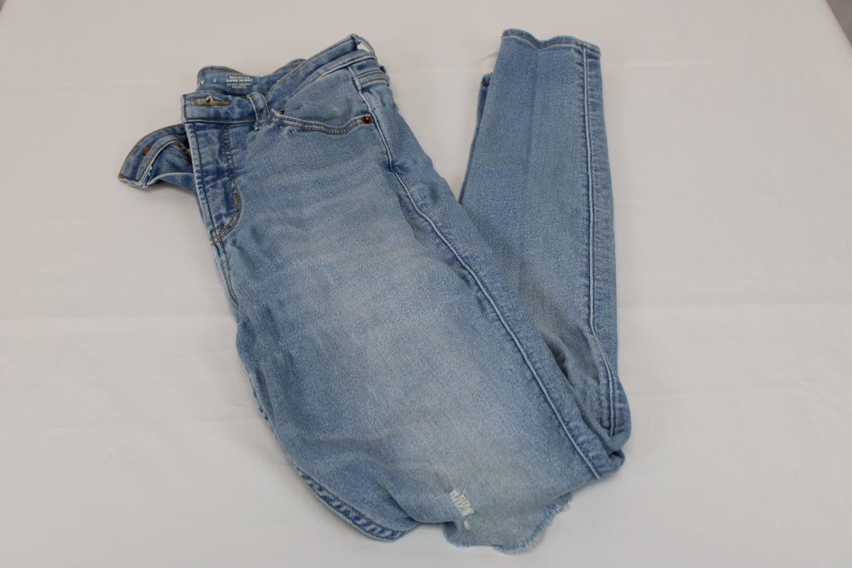 Old Navy Rockstar super skinny distressed jeans, Women's 2