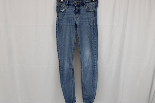 Old Navy Rockstar super skinny mid rise jeans, medium wash, Women's 2