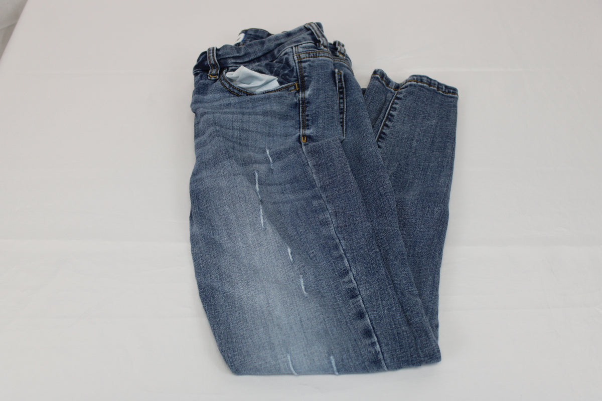 Studio Blue distressed medium wash skinny jeans, Women's 26