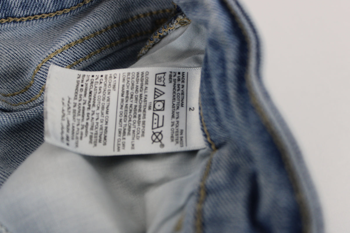 Old Navy Rockstar extra high rise skinny jeans, light wash, Women's 2